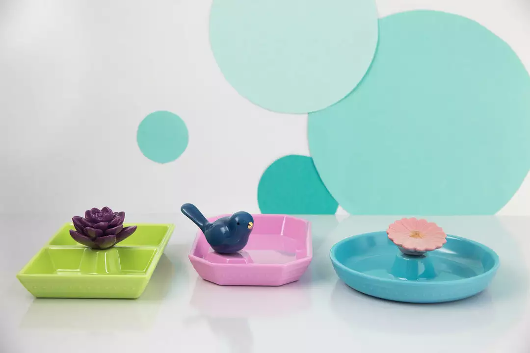 Nora Fleming Tabletop Nora Fleming 3 Set Melamine Dainty Dishes MEL07 1 Nora Fleming Tabletop Nora Fleming 3 Set Melamine Dainty Dishes MEL07