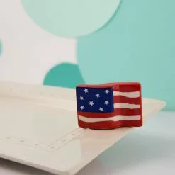 Nora Fleming Tabletop Nora Fleming Mini USA Flag A18