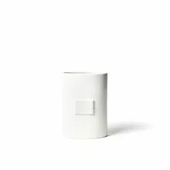 Coton Colors White Small Dot Mini Oval Vase Happy Everything By Coton Colors