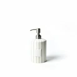 Coton Colors Stone Skinny Stripe Mini Cylinder Soap Pump Happy Everything By Coton Colors