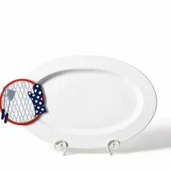 Coton Colors Big Oval Entertaining Platter By Happy Everything Happy Everything By Coton Colors