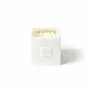 Coton Colors Happy Everything By Coton Colors White Small Dot Mini Nesting Cube Medium
